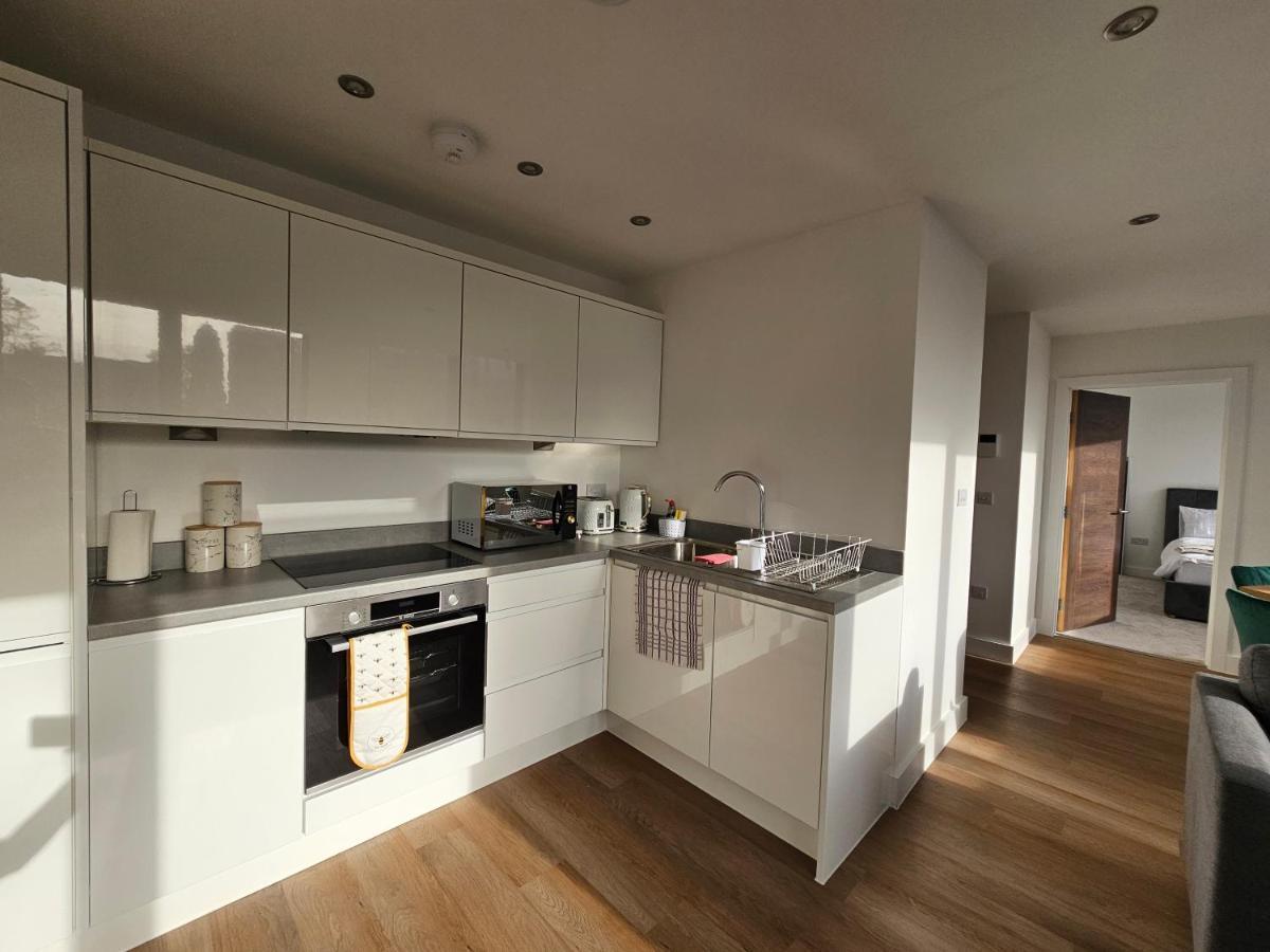 Brand New Trafford Apartment Manchester Kültér fotó